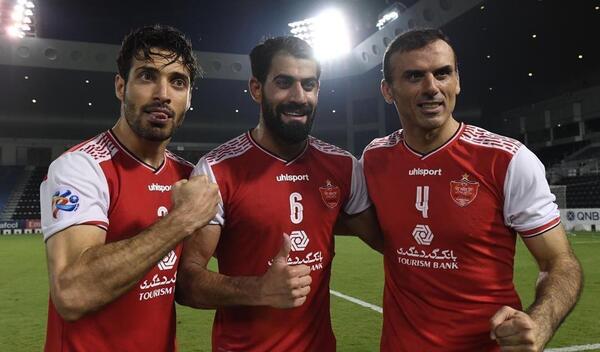 عکس شجاع خلیل زاده در پرسپولیس