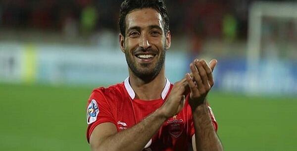 عکس شجاع خلیل زاده در پرسپولیس