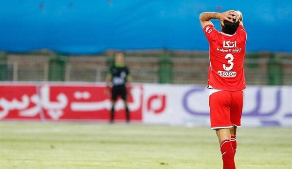 عکس شجاع خلیل زاده در پرسپولیس
