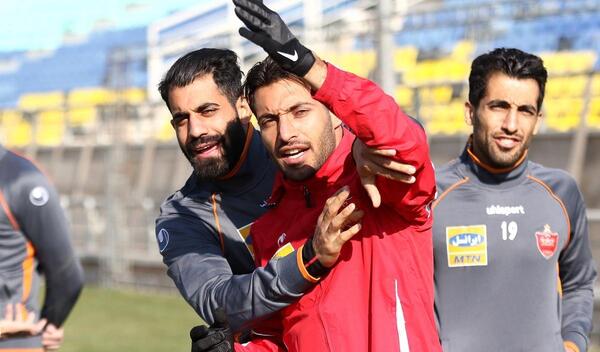 عکس شجاع خلیل زاده در پرسپولیس