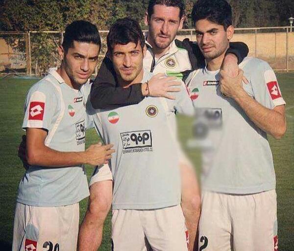 عکس شجاع خلیل زاده در سپاهان