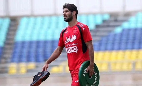 عکس شجاع خلیل زاده در سپاهان