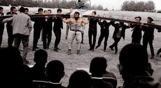 عکس های پهلوان خلیل عقاب