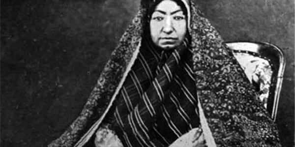 عکس واقعی خدیجه تجریشی همسر ناصرالدین شاه