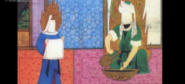 عکس حضرت خدیجه کارتونی