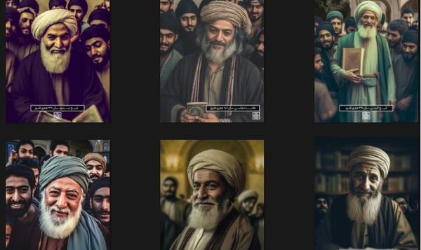 عکس حضرت خدیجه هوش مصنوعی