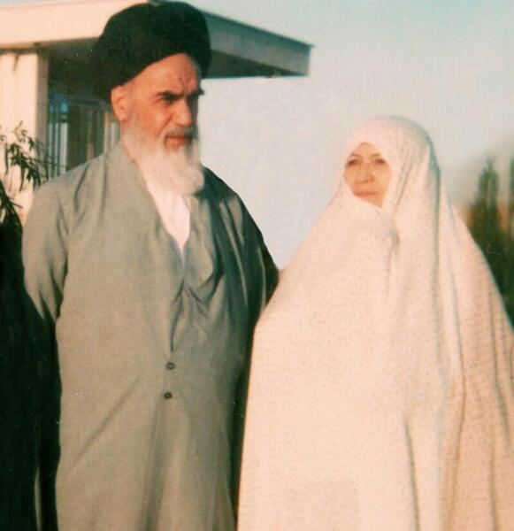 عکس جوانی خدیجه ثقفی