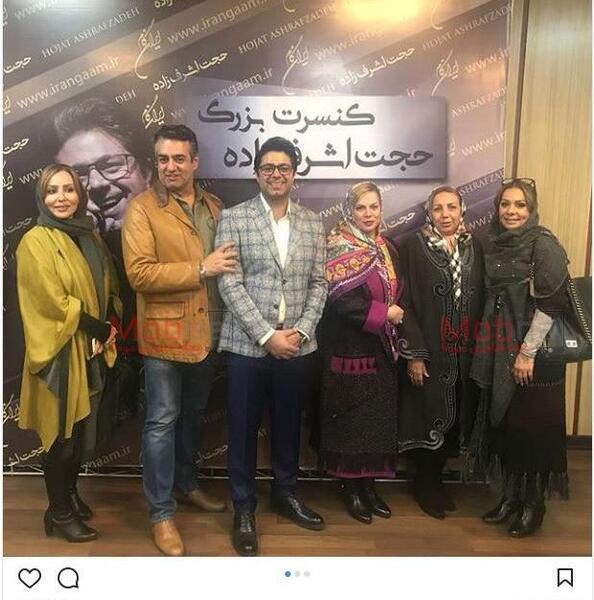 عکسهای حجت اشرف زاده و همسرش