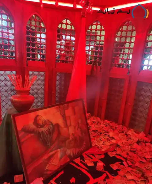 عکس داخل مسجد حنانه