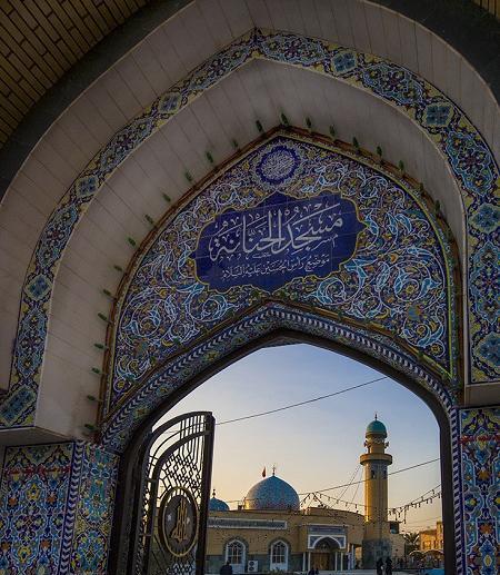 عکس داخل مسجد حنانه