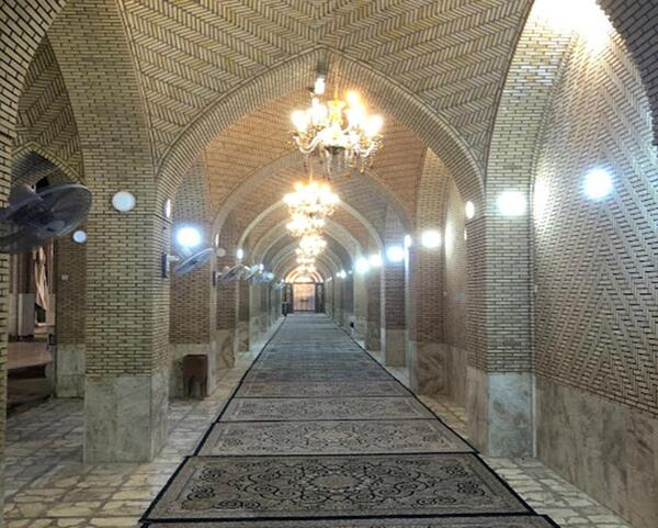 عکس داخل مسجد حنانه