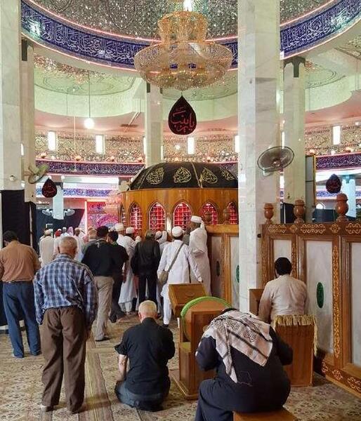 عکس داخل مسجد حنانه