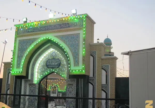 عکس امام حسین مسجد حنانه