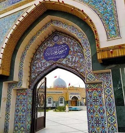 عکس سر امام حسین مسجد حنانه