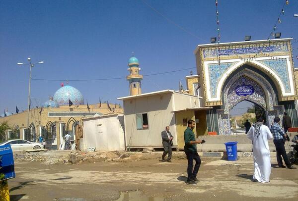 عکس سر امام حسین مسجد حنانه