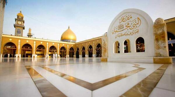 عکس سر امام حسین مسجد حنانه