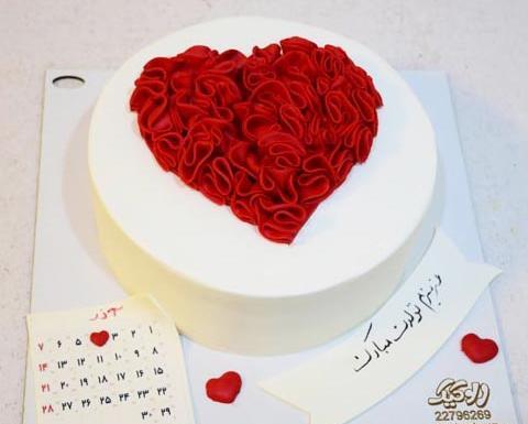 عکس کیک تولد حنانه