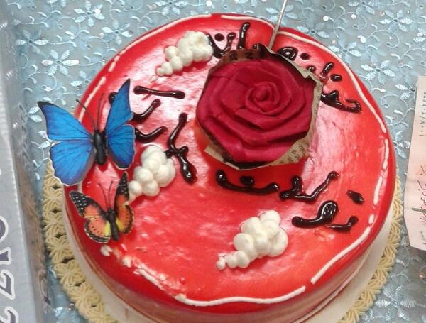عکس کیک تولد حنانه