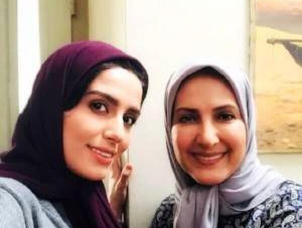 عکس حنانه در لحظه گرگ و میش