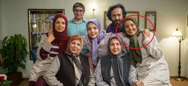 عکس حنانه در فیلم لحظه گرگ و میش
