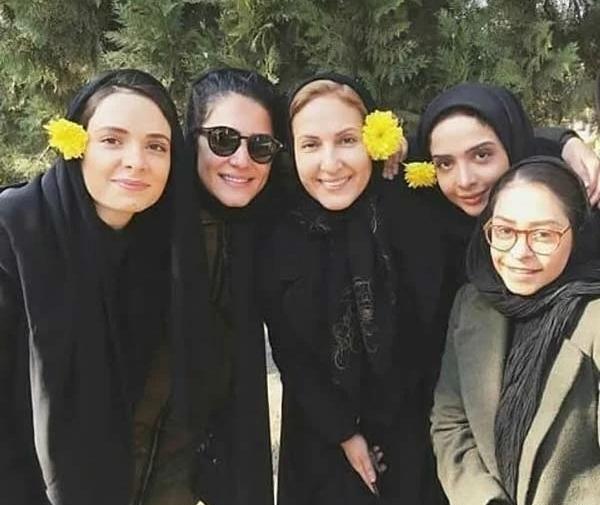 عکس حنانه در فیلم لحظه گرگ و میش