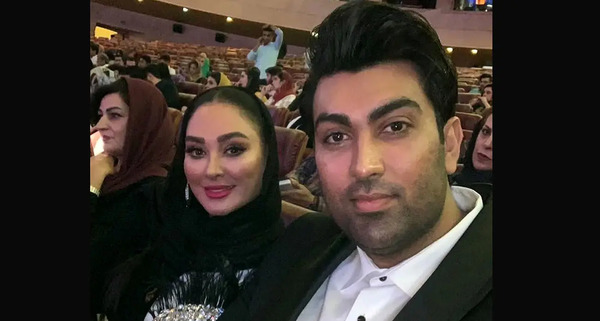 عکس الهام حمیدی و بچه هاش