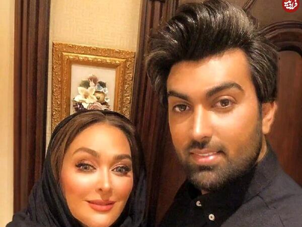 عکس فرزند الهام حمیدی بازیگر