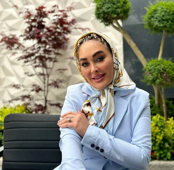 عکس فرزند الهام حمیدی بازیگر