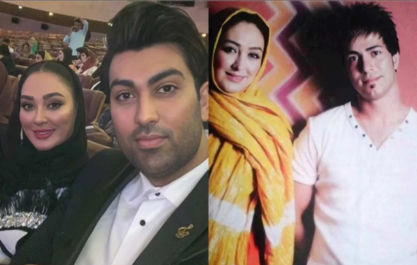 عکس همسر و فرزند الهام حمیدی