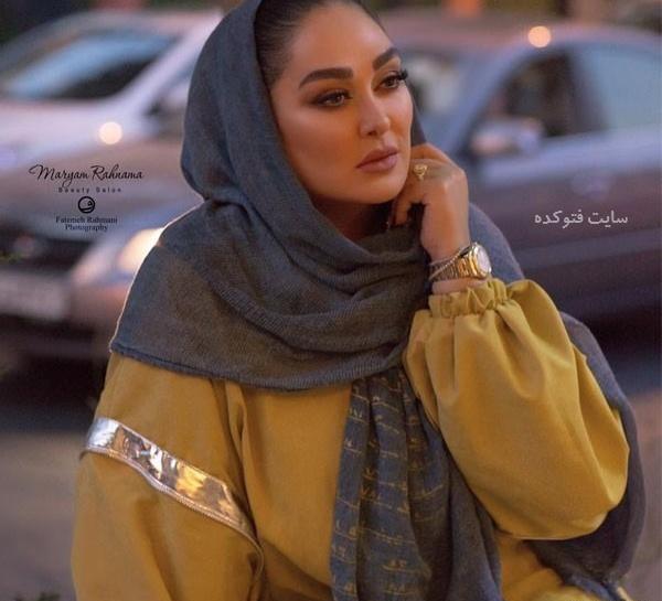 عکس همسر و فرزند الهام حمیدی