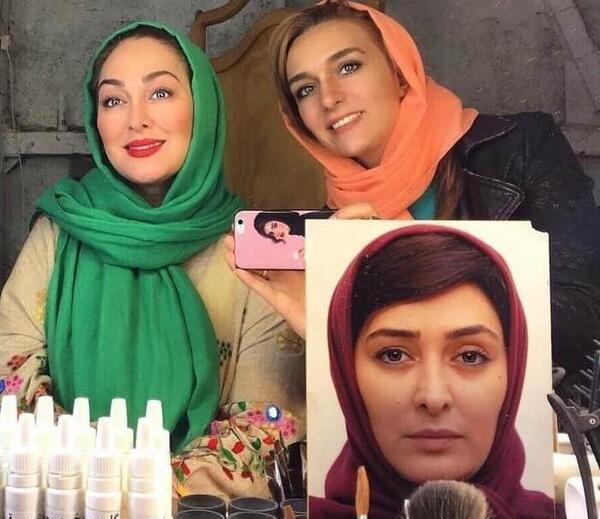 عکس همسر و فرزند الهام حمیدی