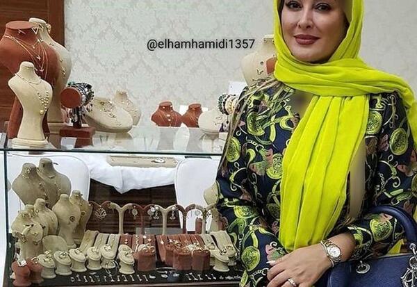 عکس همسر الهام حمیدی