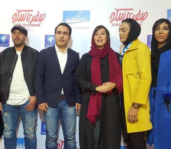 عکس حامد کاویانپور با همسرش