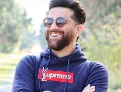 عکس حامد طاها و همسرش
