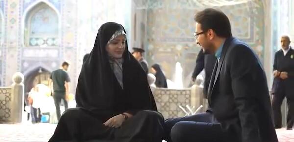 عکس حامد شاکرنژاد با همسرش