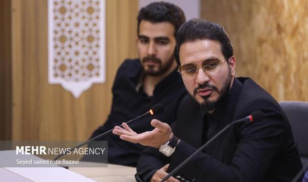 عکس حامد شاکرنژاد در محفل