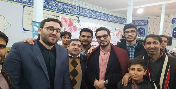 عکس حامد شاکرنژاد در محفل