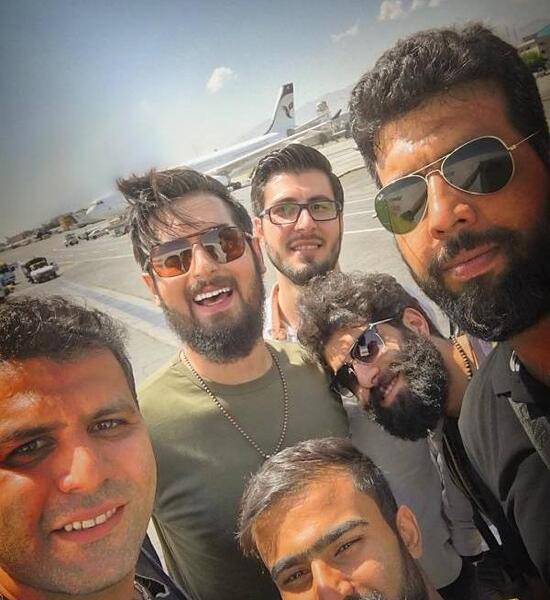 عکس جدید حامد زمانی و همسرش