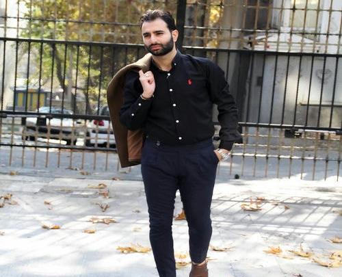 عکس بازیگر حامد در سریال دلدادگان