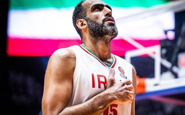 عکس حامد حدادی بسکتبالیست