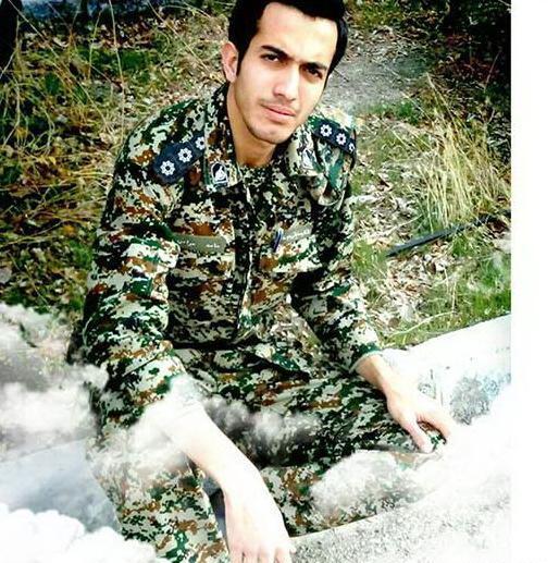 عکس شهید حامد جوانی مدافع حرم
