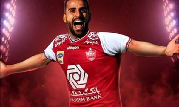 عکس حامد پاکدل در پرسپولیس