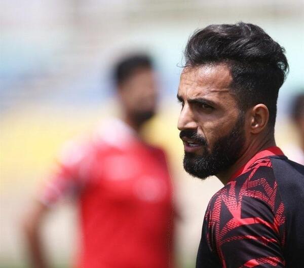 عکس حامد پاکدل در پرسپولیس