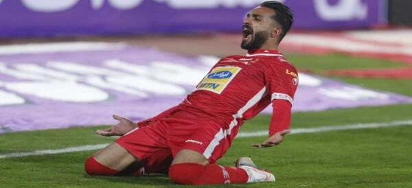 عکس حامد پاکدل در پرسپولیس