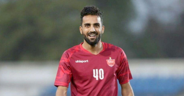عکس حامد پاکدل در پرسپولیس