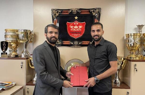 عکس حامد پاکدل در پرسپولیس