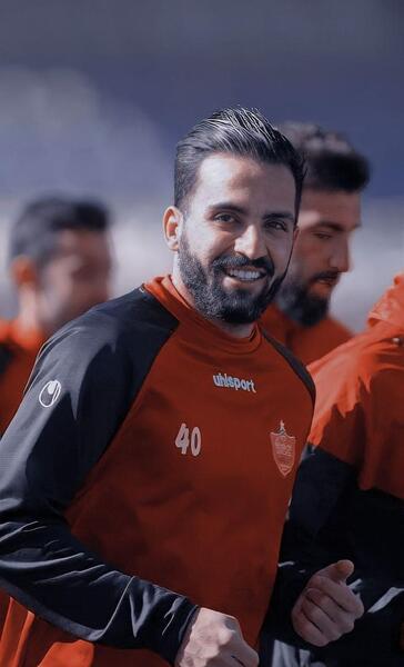 عکس حامد پاکدل در پرسپولیس