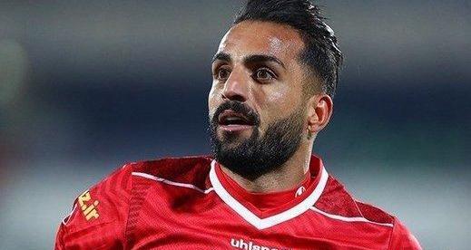 عکس حامد پاکدل در پرسپولیس
