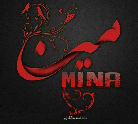 عکس اسم مینا برای پروفایل