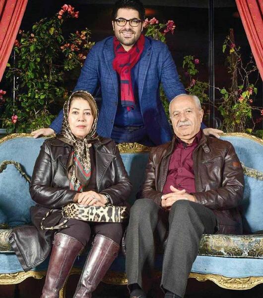 عکس پدر و مادر حامد برادران